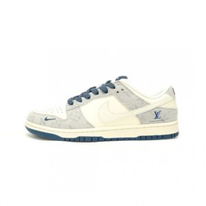 【AT12102】Louis Vuitton x Nike SB Dunk Low コラボスニーカー カジュアルファッションアート作品 | LV x Nike