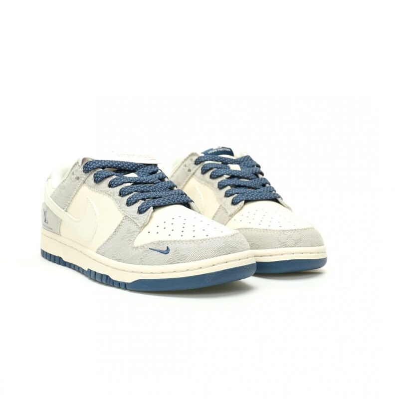 【AT12102】Louis Vuitton x Nike SB Dunk Low コラボスニーカー カジュアルファッションアート作品 | LV x Nike