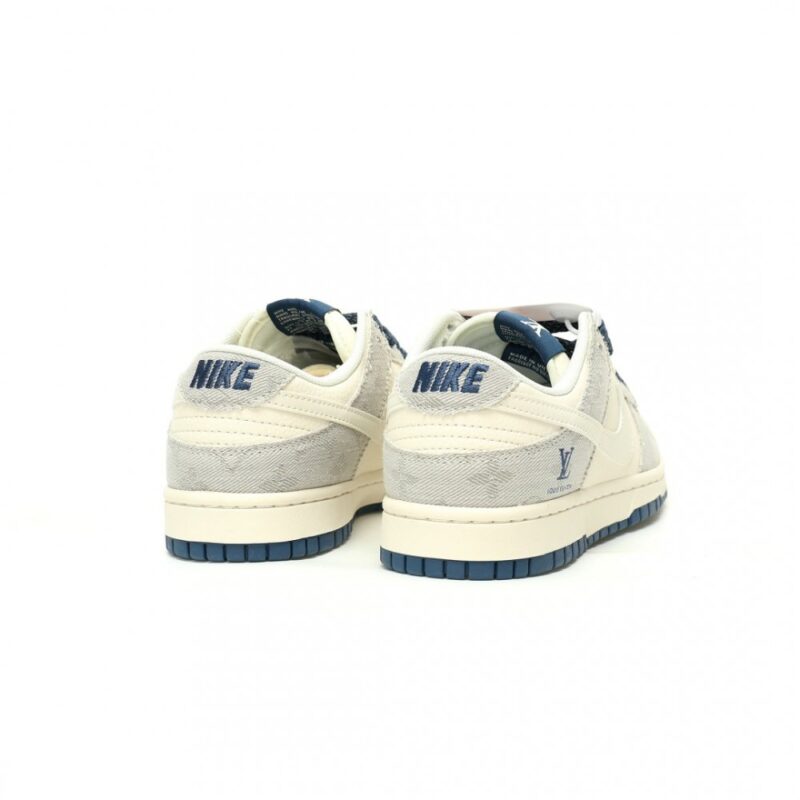 【AT12102】Louis Vuitton x Nike SB Dunk Low コラボスニーカー カジュアルファッションアート作品 | LV x Nike