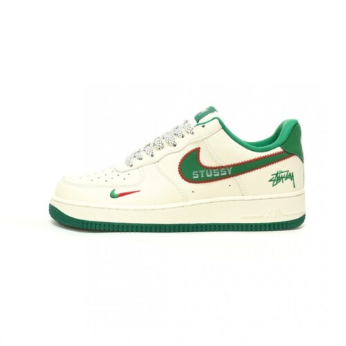 【AT12106】ステューシー x ナイキ エアフォース1 - ストリートカルチャーデザインの名作 | Nike x Stussy