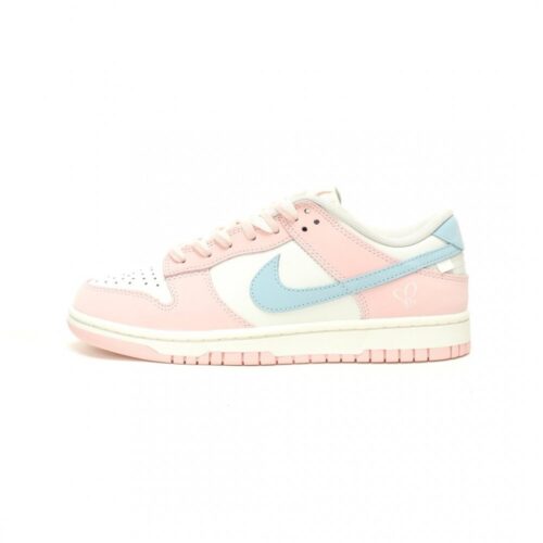 【AT12108】Nike SB Dunk Low ルック: ピンクと青のブルーベリーソーダデザイン | Dunk