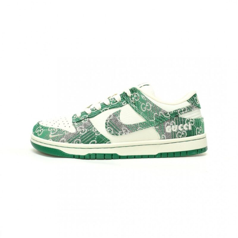 【AT12109】グッチ x ナイキSBダンクロー コラボ スケートボードシューズ | Gucci x Nike