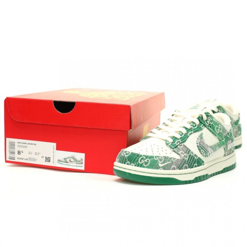 【AT12109】グッチ x ナイキSBダンクロー コラボ スケートボードシューズ | Gucci x Nike