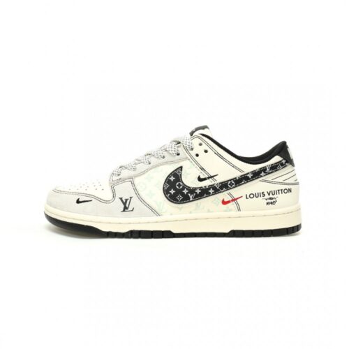 【AT12110】ルイ・ヴィトン × ナイキ SB ダンク ロー コラボレーションシューズ | Louis Vuitton x Nike
