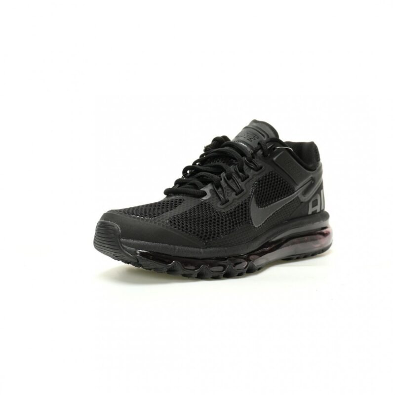 【AT12112】Nike Air Max 2013 トリプルブラック スニーカー 最新デザイン 新作シリーズ | Nike Air Max