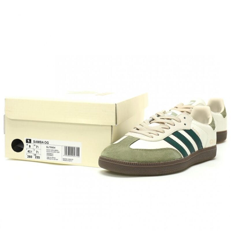 【AT12122】GUCCI x Adidas OriginalsコラボSamba OGスニーカー | Gucci x Adidas