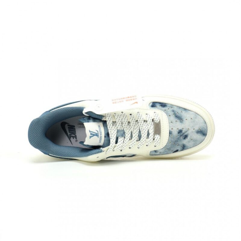 【AT12159】ルイ・ヴィトン x ナイキ Air Force 1 コラボランニングシューズ | LV x Nike
