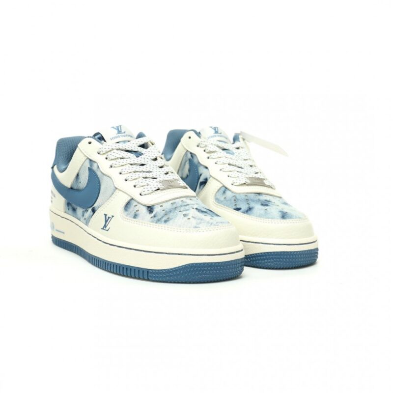 【AT12159】ルイ・ヴィトン x ナイキ Air Force 1 コラボランニングシューズ | LV x Nike