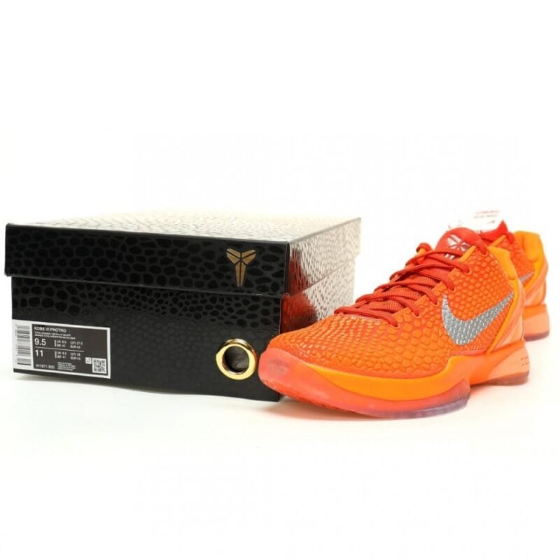 【AT12163】ナイキ Nike Zoom Kobe VI Protro Total Orange バスケットボールシューズ | Nike x Kobe