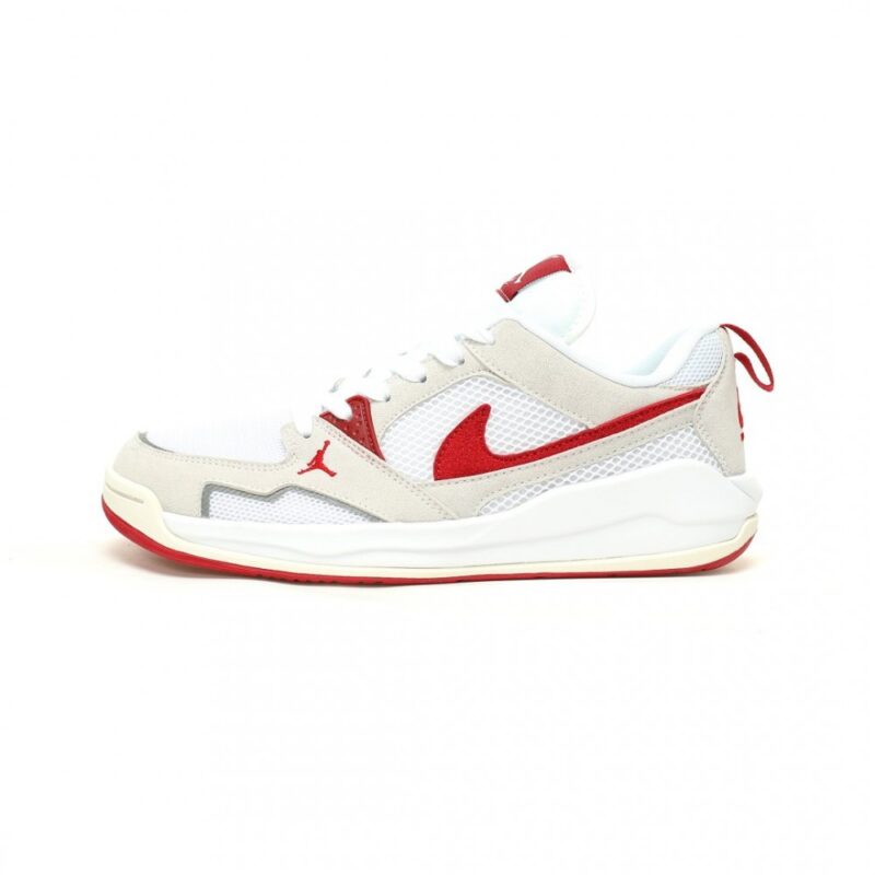 【AT12164】ナイキ ジョーダン CMFT エラー バスケットボールシューズ ホワイト&レッド ストリートスタイル ファッション | Air Jordan