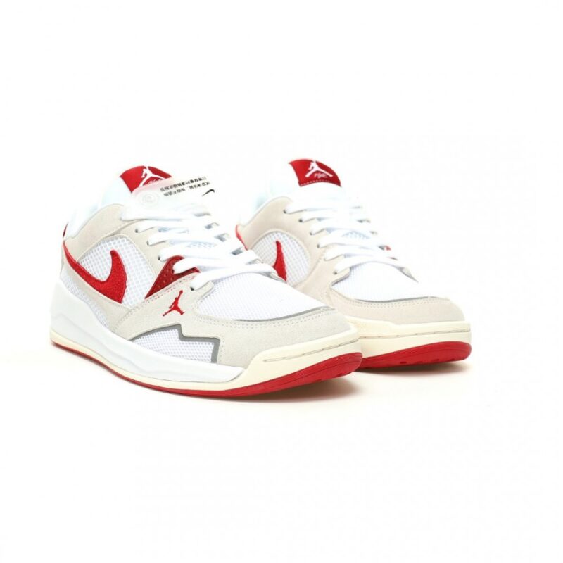 【AT12164】ナイキ ジョーダン CMFT エラー バスケットボールシューズ ホワイト&レッド ストリートスタイル ファッション | Air Jordan