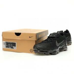 【AT12190】ナイキVaporMax 2023 - ブラックセメントグレーの未来的なスポーツランニングシューズ | Air Max