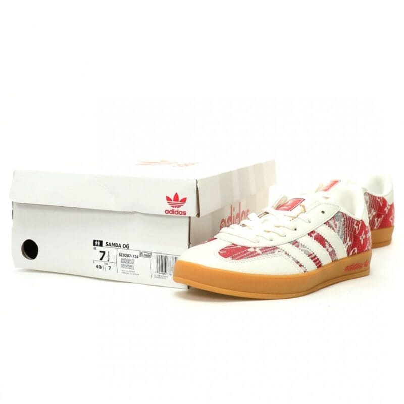 【AT12237】ルイ・ヴィトン×アディダス Gazelle インドアスニーカー | Louis Vuitton x Adidas