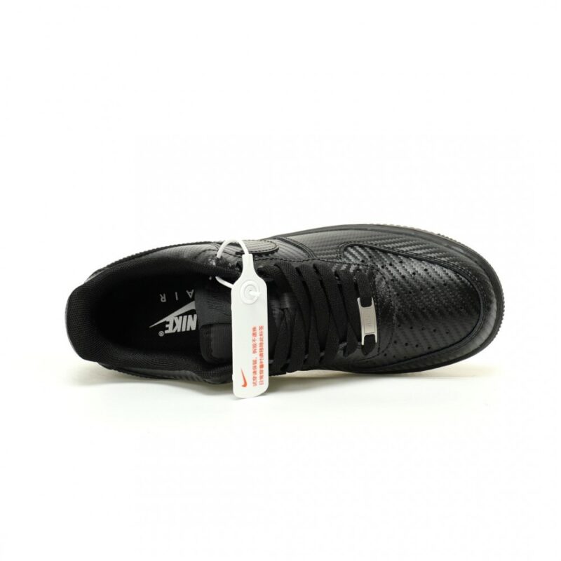 【AT12246】ナイキ Air Force 1 '07 Low Black Carbon Fiber スニーカー | Nike x Air Force 1