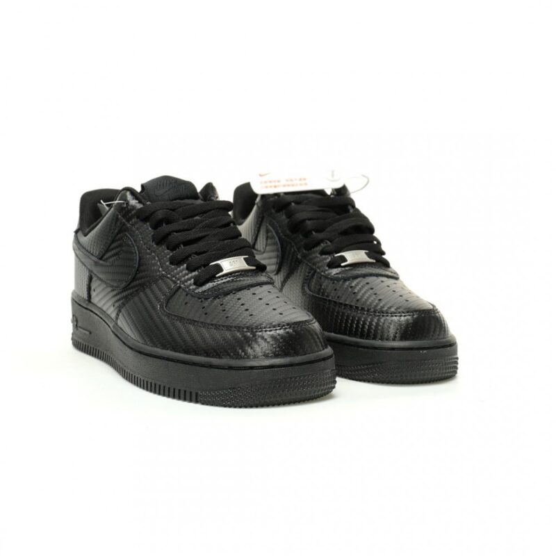 【AT12246】ナイキ Air Force 1 '07 Low Black Carbon Fiber スニーカー | Nike x Air Force 1