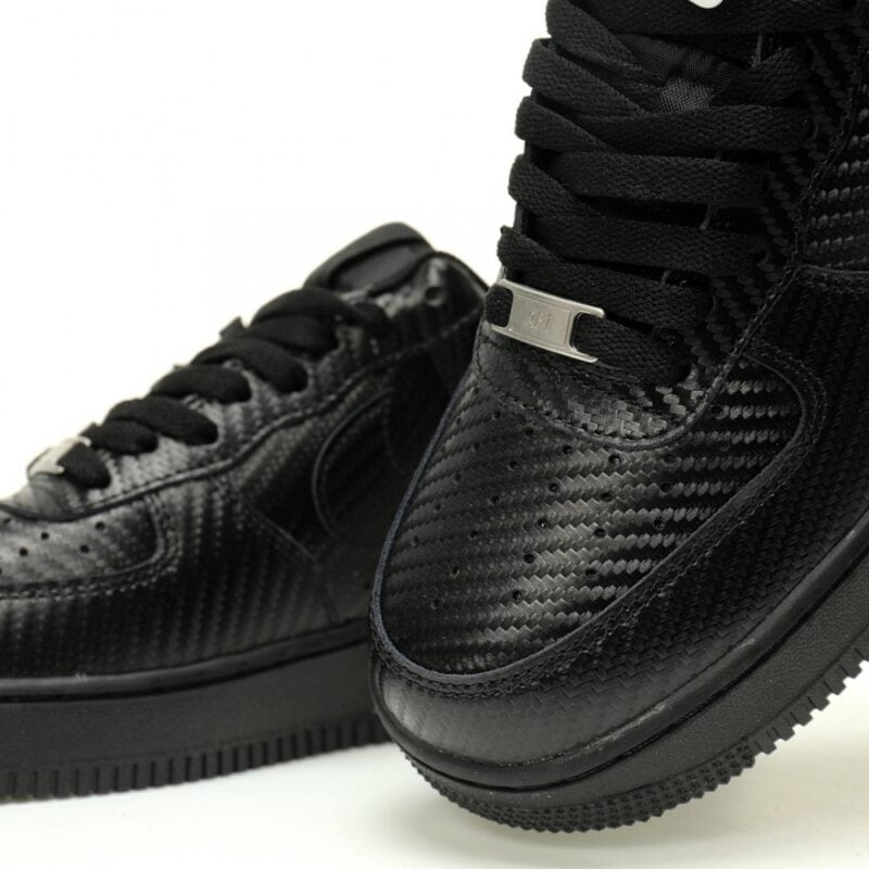 【AT12246】ナイキ Air Force 1 '07 Low Black Carbon Fiber スニーカー | Nike x Air Force 1