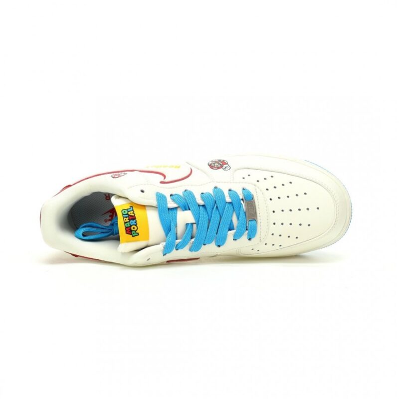 【AT12248】ナイキ エアフォース1 07 LV8 ロー スーパーマリオブラザーズコラボ スニーカー | Nike x Air Force 1