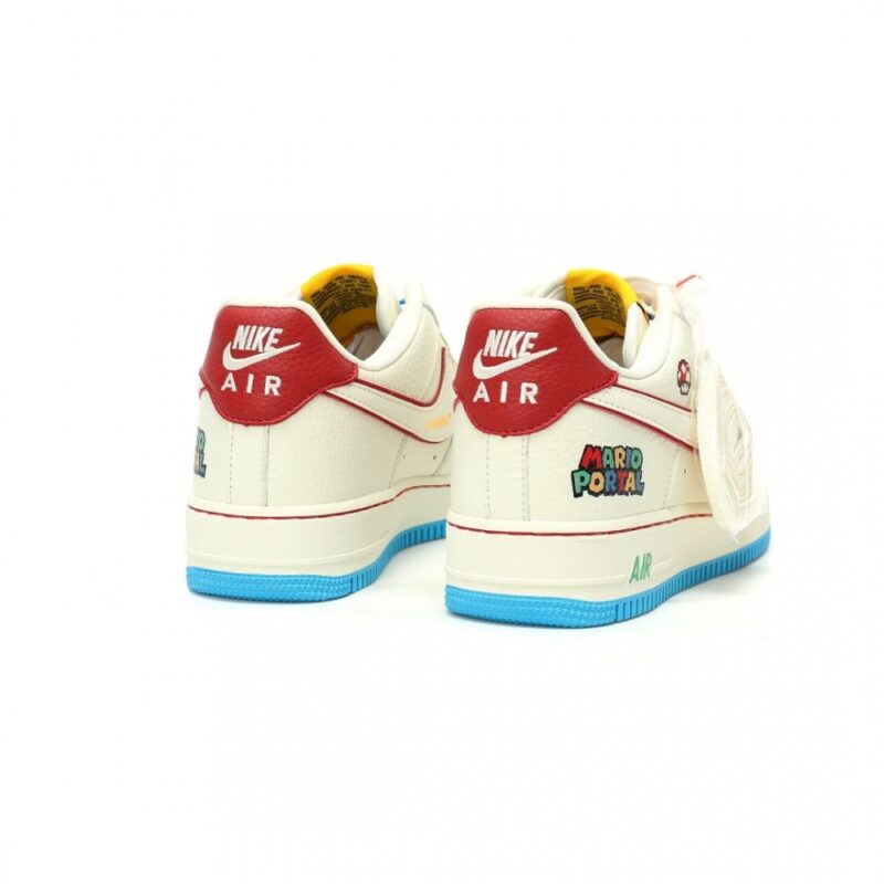【AT12248】ナイキ エアフォース1 07 LV8 ロー スーパーマリオブラザーズコラボ スニーカー | Nike x Air Force 1