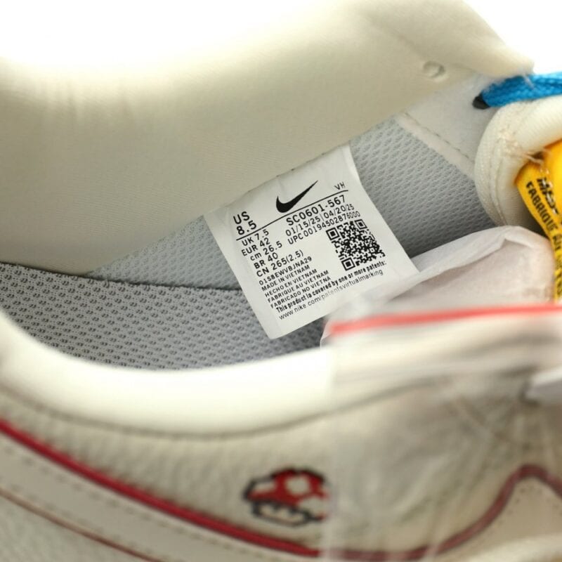 【AT12248】ナイキ エアフォース1 07 LV8 ロー スーパーマリオブラザーズコラボ スニーカー | Nike x Air Force 1