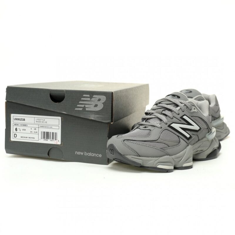 【AT12261】ニューバランス 9060シリーズ レトロスニーカー｜Shadow Grey Blackカラー｜ABZORBクッショニングテクノロジー | New Balance