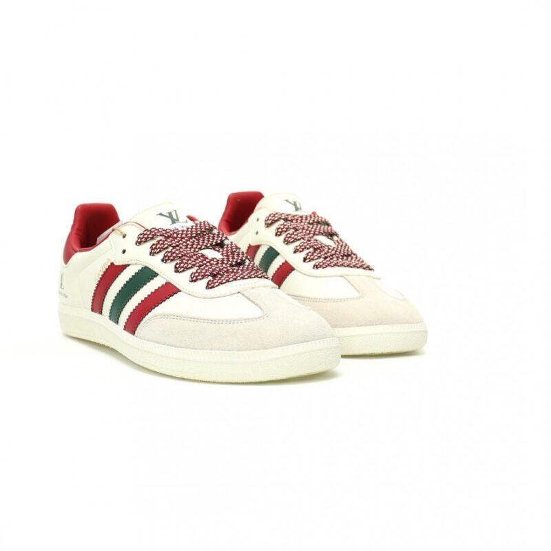 【AT12273】ルイ・ヴィトン × アディダス オリジナルス Samba OGコラボレーション スニーカー | Louis Vuitton x Adidas