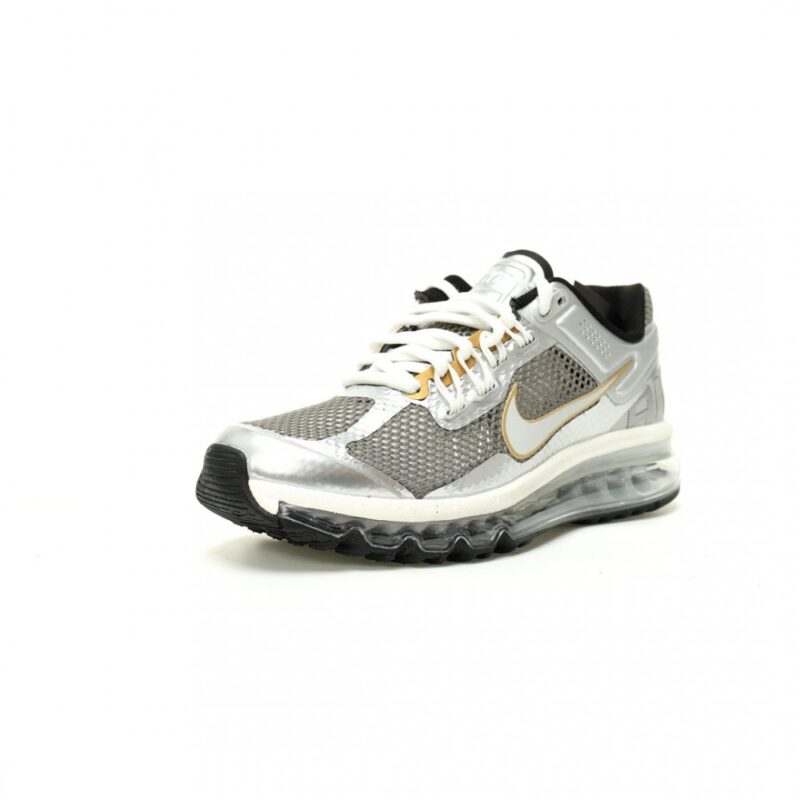 【AT12278】ナイキ エア マックス 2013 メタリック シルバー ゴールド スニーカー | Nike Air Max