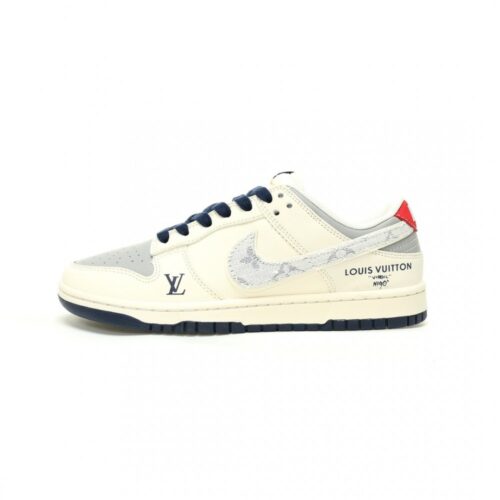 【AT12286】ルイ・ヴィトン x ナイキ SB ダンク ロー コラボレーション スニーカー | Louis Vuitton x Nike