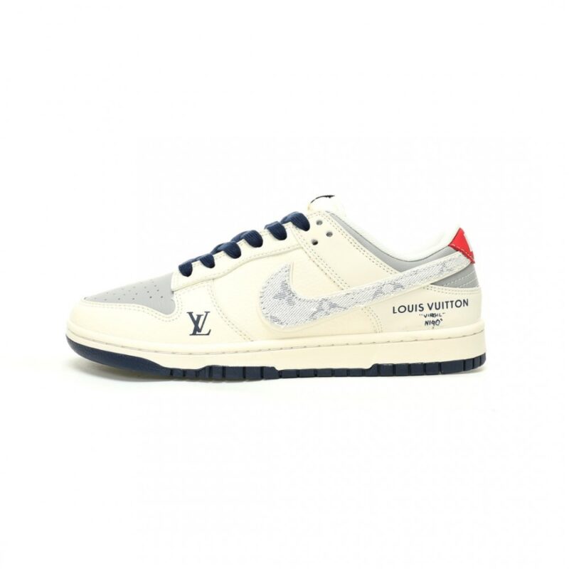 【AT12286】ルイ・ヴィトン x ナイキ SB ダンク ロー コラボレーション スニーカー | Louis Vuitton x Nike