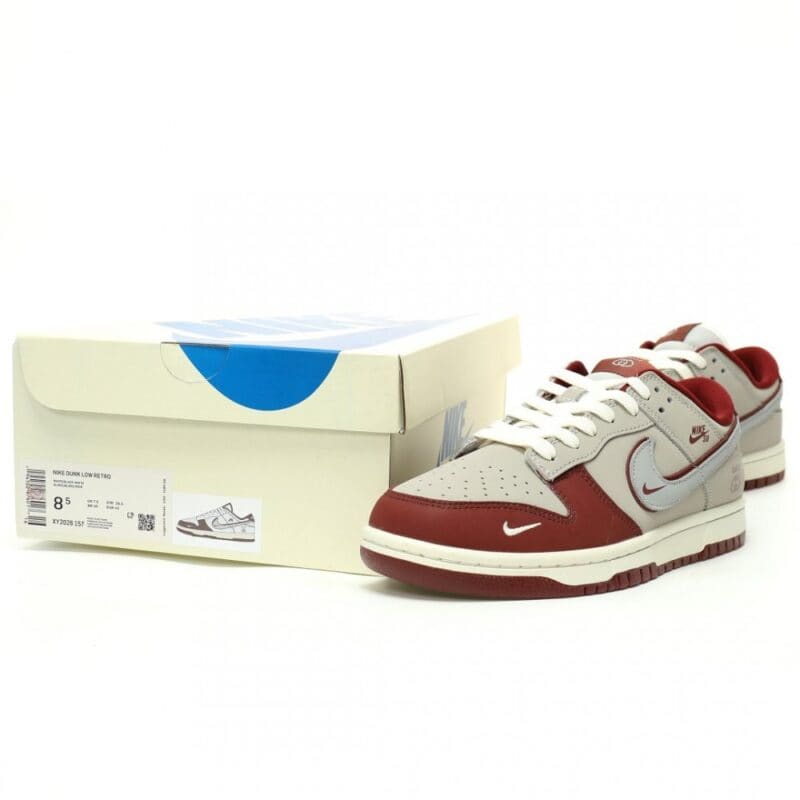 【AT12289】Gucci x Nike SB Dunk Low コラボ スニーカー 高級レザーと快適なサポート | Gucci x Nike