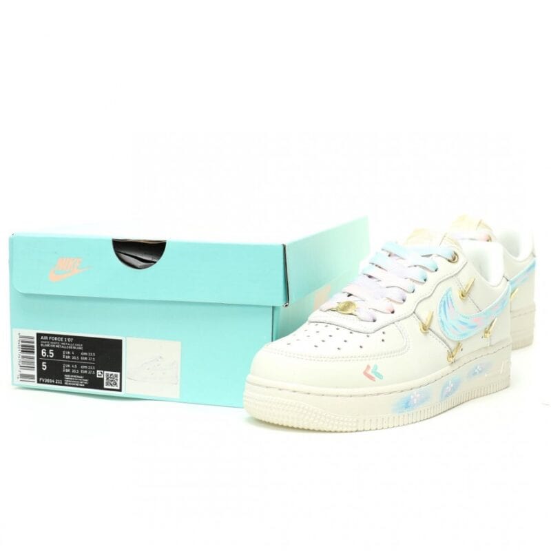【AT12294】ナイキ Air Force 1 '07 LX モネ印象配色スニーカー | Nike x Air Force 1