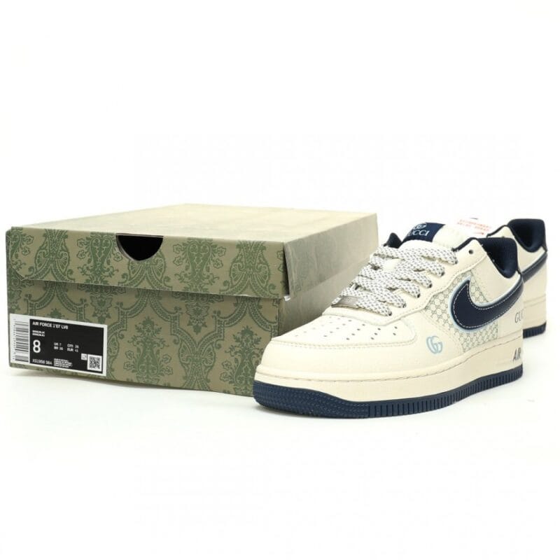 【AT12295】グッチ x ナイキ Air Force 1 Low カスタムスニーカー | Gucci x Nike
