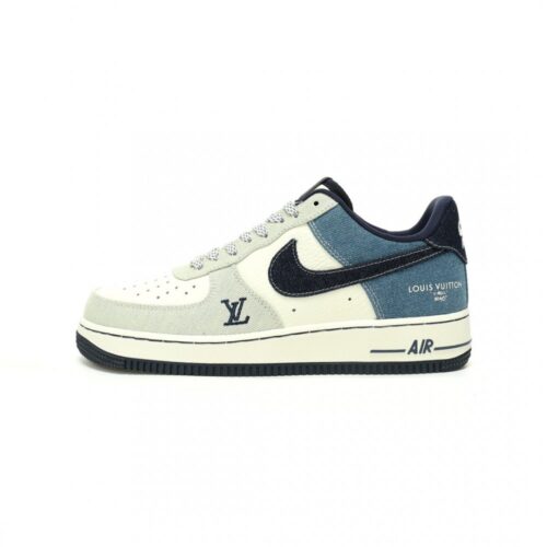 【AT12296】ルイヴィトン x ナイキ エアフォース1 コラボ スニーカー - 高級感とストリートスタイルの融合 | LV x Nike