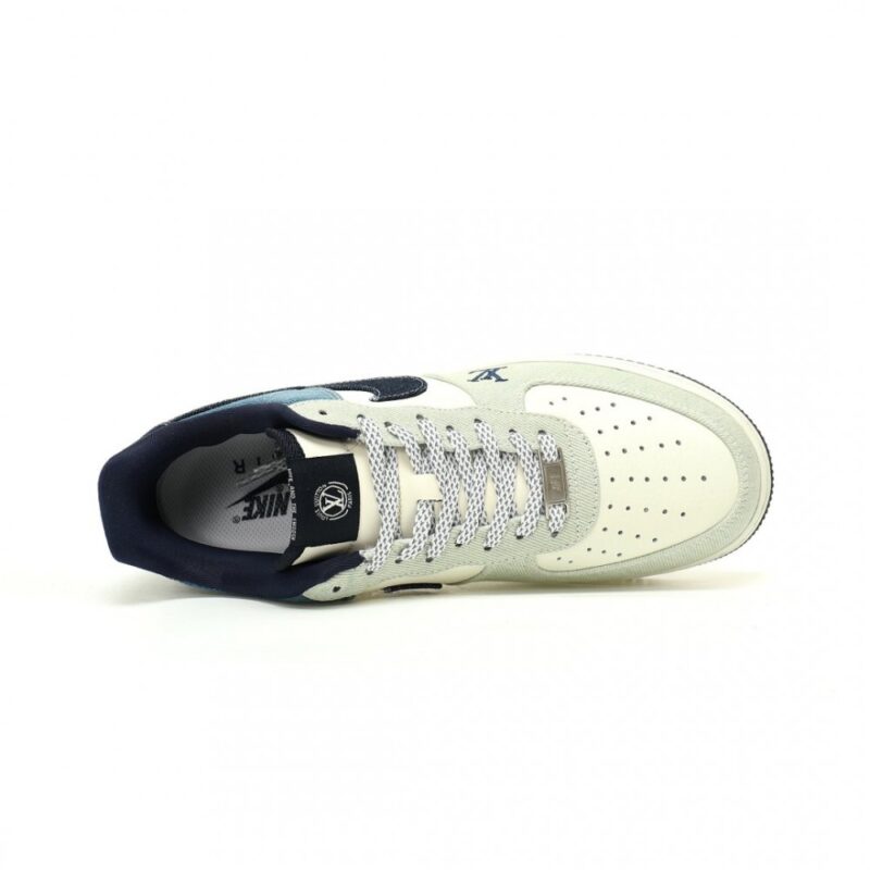 【AT12296】ルイヴィトン x ナイキ エアフォース1 コラボ スニーカー - 高級感とストリートスタイルの融合 | LV x Nike