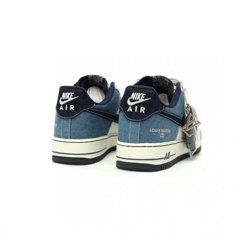 【AT12296】ルイヴィトン x ナイキ エアフォース1 コラボ スニーカー - 高級感とストリートスタイルの融合 | LV x Nike