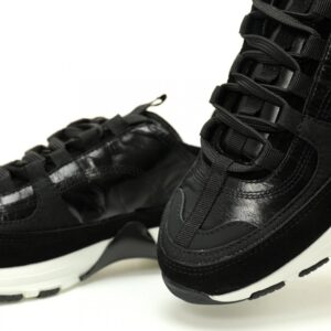 【AT12315】シャネルChanel 2025シリーズブラックスニーカー スタイリッシュな革製スポーツシューズ | Chanel Paris