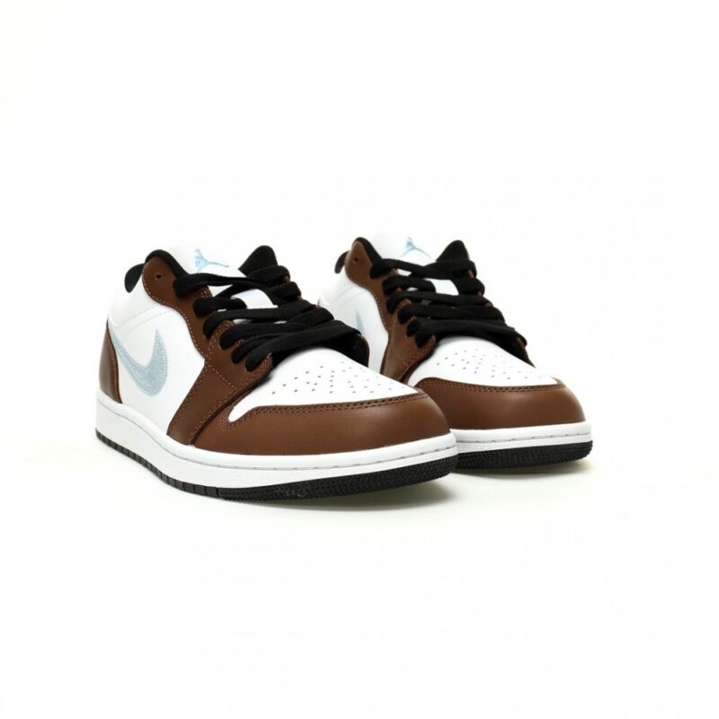 【AT12328】ナイキ Air Jordan 1 Low 'モカ ブルー グレイ' バスケットボールシューズ | Nike x Air Jordan