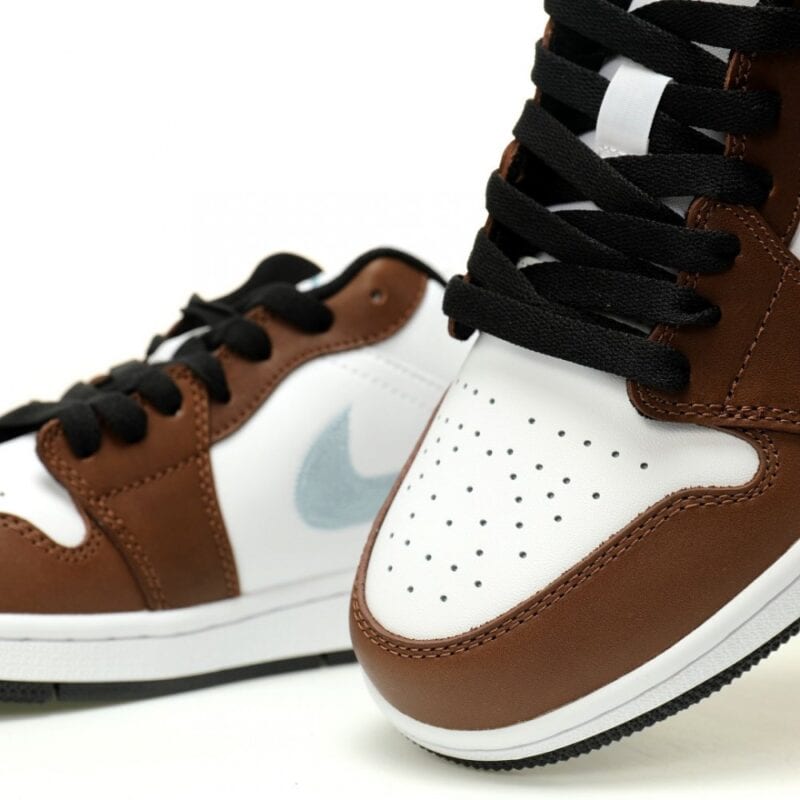 【AT12328】ナイキ Air Jordan 1 Low 'モカ ブルー グレイ' バスケットボールシューズ | Nike x Air Jordan