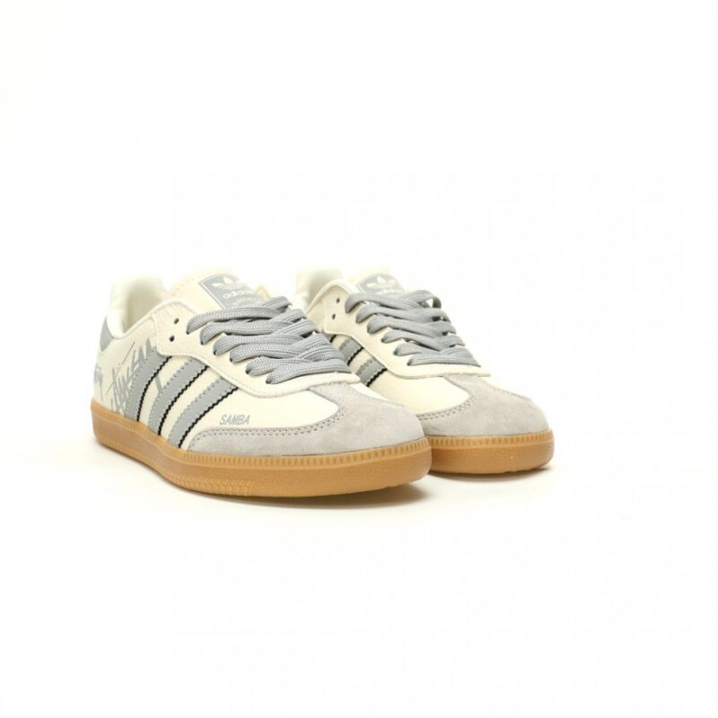 【AT12330】ステューシー x アディダス オリジナルス コラボ Samba OG スニーカー | Stussy x Adidas