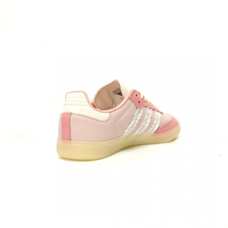 【AT12331】アディダスオリジナルスSamba OGサンバダンスシリーズ：優美なピンクレーススニーカー | Adidas Originals