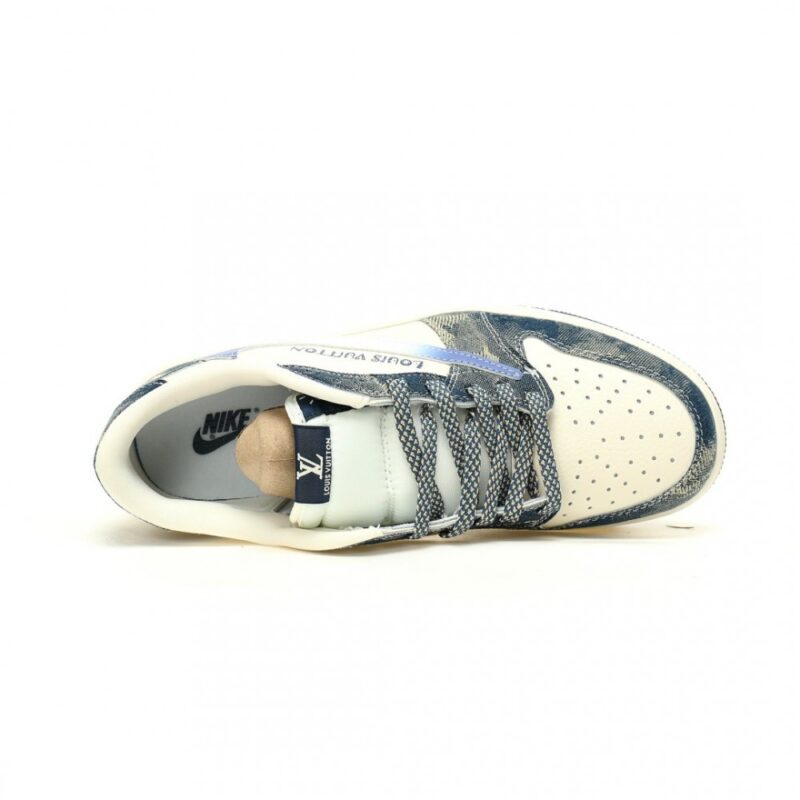 【AT12348】限定版ルイ・ヴィトン x トラビス・スコット x ナイキ エア・ジョーダン 1 コラボスニーカー | LV x Nike