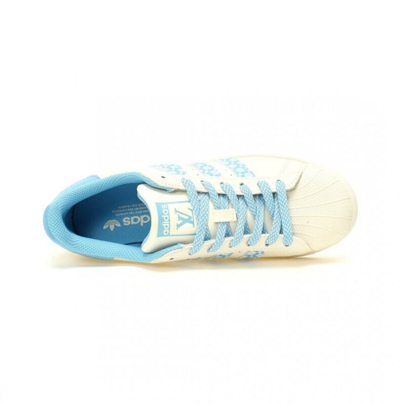 【AT12366】Louis Vuitton x アディダスオリジナルス スーパースター コラボレーション スニーカー プレミアムデザイン | Louis Vuitton x Adidas
