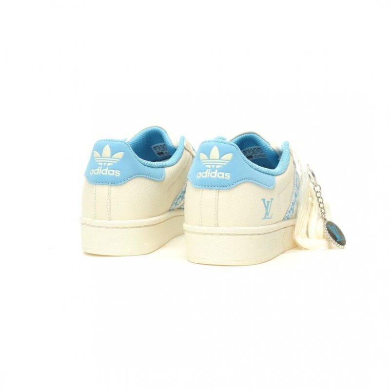 【AT12366】Louis Vuitton x アディダスオリジナルス スーパースター コラボレーション スニーカー プレミアムデザイン | Louis Vuitton x Adidas