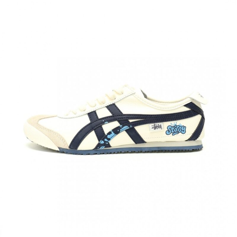 【AT12379】ステューシー x オニツカタイガー Mexico 66 コラボスニーカー | Onitsuka Tiger