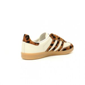 【AT12382】Dior × Adidas OriginalsコラボSamba OGスニーカー豹柄デザイン | Dior x Adidas