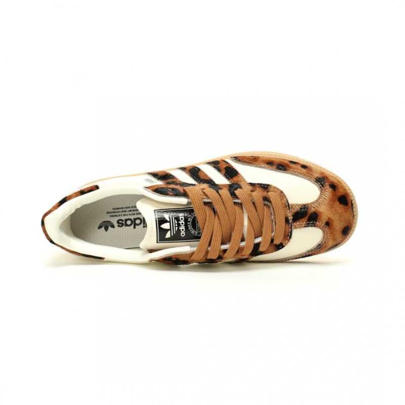 【AT12382】Dior × Adidas OriginalsコラボSamba OGスニーカー豹柄デザイン | Dior x Adidas