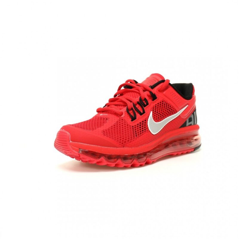 【AT12386】ナイキ Air Max 2013 'Pimento' ピメントレッド/シルバー/ブラック | Nike x Air Max