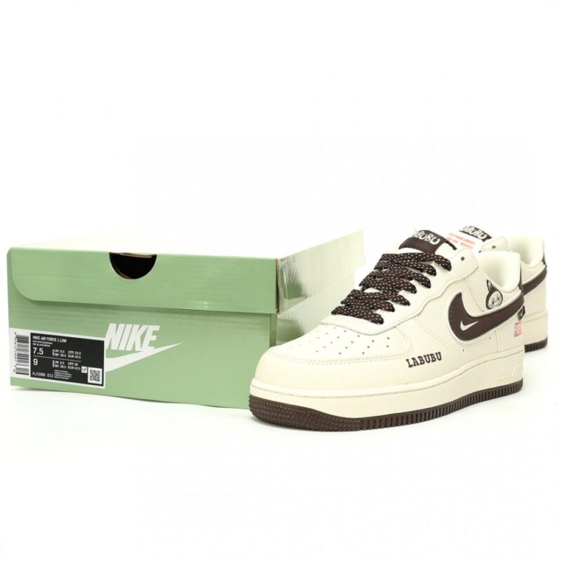 【AT12393】泡泡マート x ナイキ エアフォース 1 07 LV8 ローコラボモデル - ストリートファッションのトレンドアイテム | Nike Air Force 1
