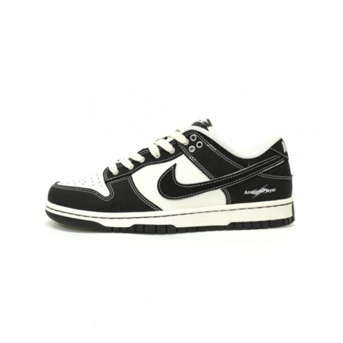 【AT12396】Nike SB Dunk Low スケートボードシューズのブラック＆ホワイトデザイン | Nike Dunk
