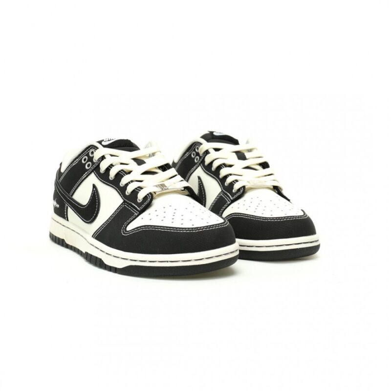 【AT12396】Nike SB Dunk Low スケートボードシューズのブラック＆ホワイトデザイン | Nike Dunk