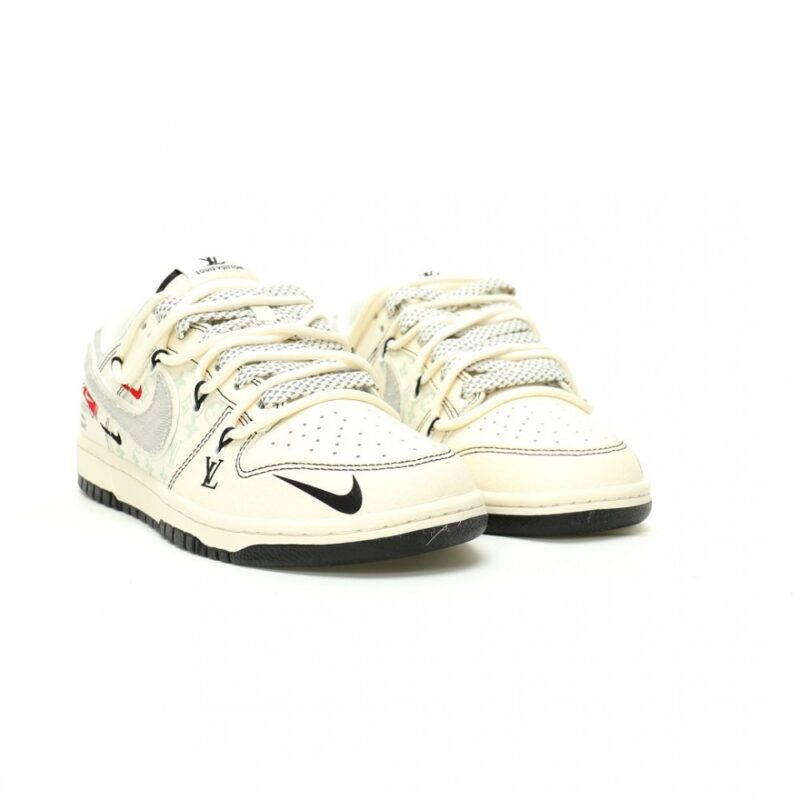 【AT12397】ルイ・ヴィトン x ナイキ SB ダンク ロー コラボスニーカー | ファッション界の画期的なアイテム | Louis Vuitton x Nike